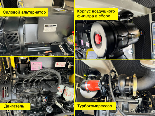 Дизельный генератор ZEUS AD20-T400Y в кожухе с АВР