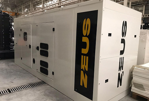 Дизельный генератор ZEUS 150 кВт с двигателем Ricardo – для строительной компании