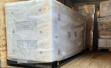 Дизельный генератор Weican 30 кВт в шумозащитном кожухе для ресторана