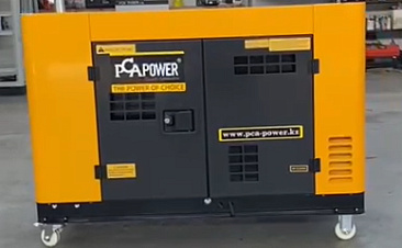 Дизельный генератор PCA Power 16 кВт PCD-22 в кожухе, на базе промышленного двигателя PCD