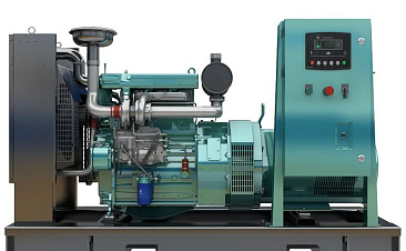 Дизельный генератор Weican 150 кВт открытого исполнения для санатория