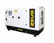 Дизельный генератор ZEUS AD110-T400C в кожухе