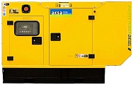 Дизельный генератор Aksa APD25A в кожухе с АВР