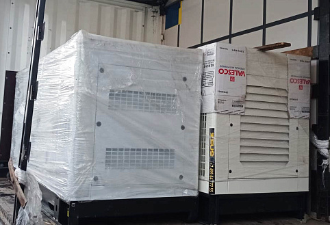 Дизельный генератор Weican 100 кВт в шумозащитном кожухе, на базе промышленного двигателя Ricardo