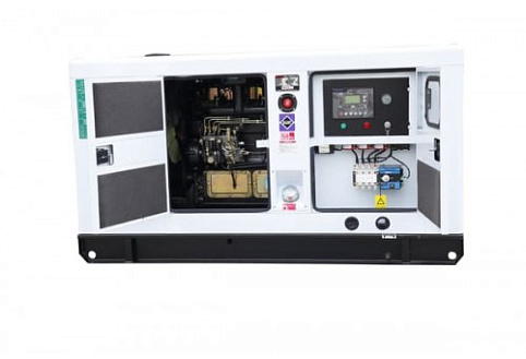 Дизельный генератор 50 кВт Weican WE70S на базе двигателя Ricardo в шумозащитном кожухе с АВР и ПОЖ