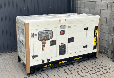 Дизельный генератор 12 кВт Zeus AD12-T400R  - для частного дома. 