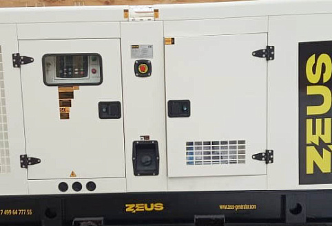 Дизельный генератор Zeus 52 кВт, на базе промышленного двигателя Cummins для строительства