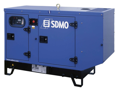 Дизельный генератор SDMO K 21H-IV в кожухе Дизельный генератор SDMO K 21H-IV в кожухе