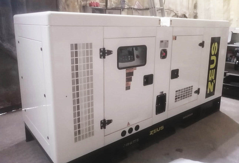 Дизельный генератор Zeus 125 кВт открытого исполнения, на базе промышленного двигателя Ricardo
