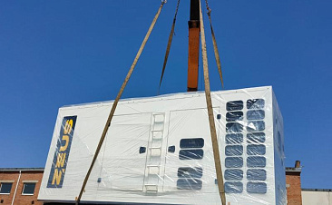 Дизельный генератор Zeus AD50-T400R в шумозащитном кожухе, на базе промышленного двигателя Ricardo