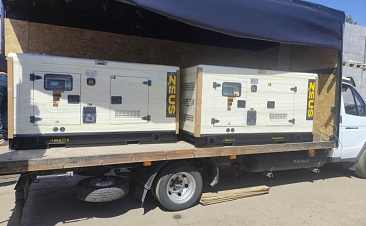 Три дизельных генератора Zeus AD50-T400R для автозаправочных станций