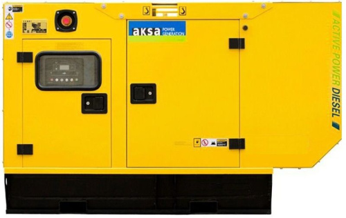 Дизельный генератор Aksa APD40A в кожухе Дизельный генератор Aksa APD40A в кожухе