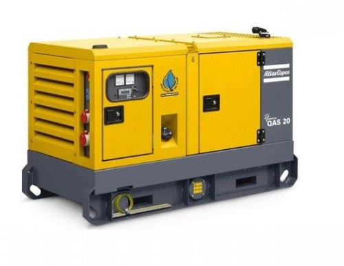 Дизельный генератор Atlas Copco QAS 20 с АВР Дизельный генератор Atlas Copco QAS 20 с АВР