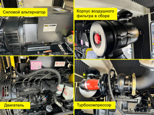 Дизельный генератор ENERGY ADE-250WE открытый с АВР