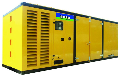 Дизельный генератор Aksa APD1100M в кожухе Дизельный генератор Aksa APD1100M в кожухе