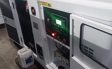 Дизельный генератор Weican WE100S на 72 кВт в кожухе – для торгового центра