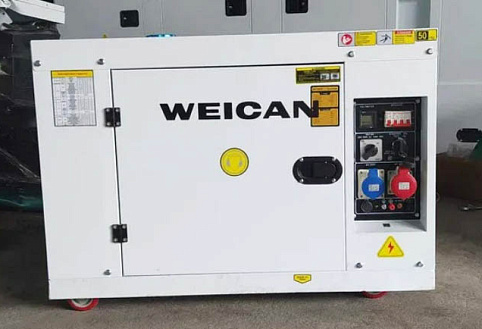 Дизельный генератор Weican 8 кВт на базе двигателя Ricardo – для строительной компании Дизельный генератор Weican 8 кВт на базе двигателя Ricardo – для строительной компании