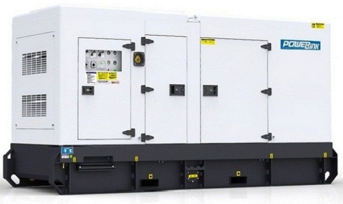 Дизельный генератор PowerLink WPS300S в кожухе с АВР Дизельный генератор PowerLink WPS300S в кожухе с АВР