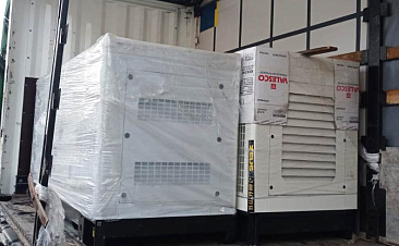 Дизельный генератор Weican 100 кВт в шумозащитном кожухе, на базе промышленного двигателя Ricardo