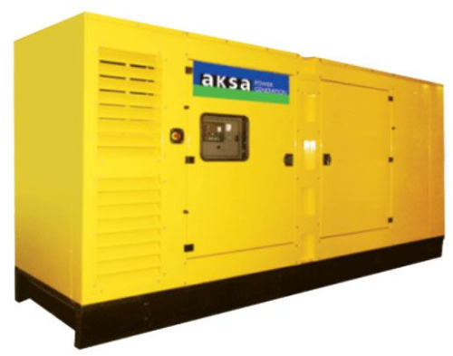 Дизельный генератор Aksa AD-630 в кожухе с АВР Дизельный генератор Aksa AD-630 в кожухе с АВР