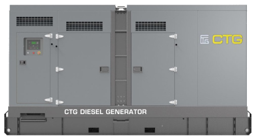 Дизельный генератор CTG 275D в кожухе с АВР Дизельный генератор CTG 275D в кожухе с АВР